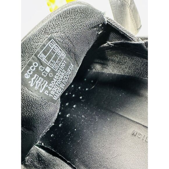 ECCO SOFT 7 WOVEN SLIP ON DROID SOFT 7 LEATHER SLIP-ON WOMEN SNEAKER 7 Black - Picture 8 of 8